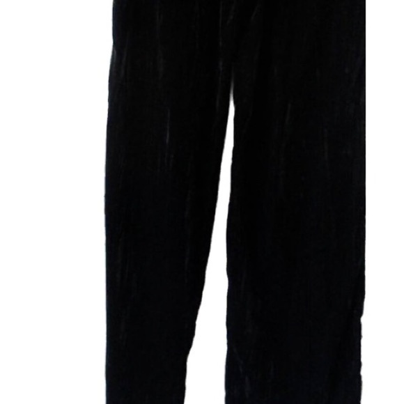 Leyden Velvet Wide Leg Pants Black NEW Women's XLarge - Picture 15 of 15